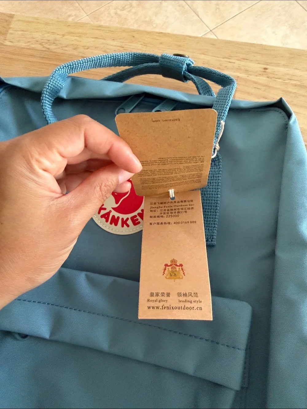 Fjallraven Kanken Original Backpack - Blue